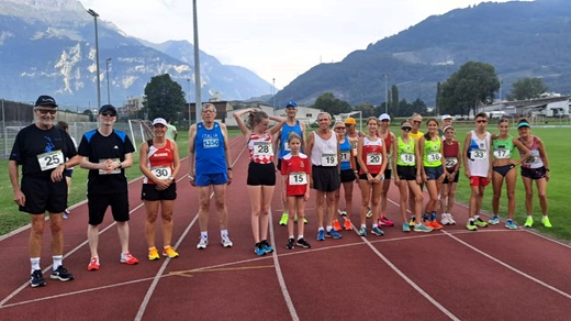 Départ du 5000m 2024 au stade du Verney (c) Frédéric Bianchi